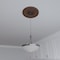 Ekena Millwork Berkshire PVC Medallion (Canopies up to 7"), 16"OD x 3 1/2"ID x 1"P, Universal Aged Metallic Rust CMP16BEDRU - alternate 6